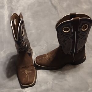 Durango Brown and Black Western Boots